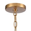 Elk Showroom Leo 22'' Wide 4Light Pendant, Brushed Gold 89845/4